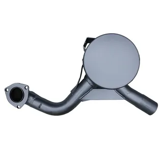 Exhaust Silencer Muffler Non Turbo 123/03964 for JCB 4C 3CXE 3CX 214-4 217-4 216-4 215-4 217-2 214SM-4