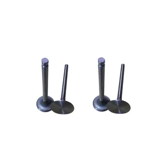 Exhaust Valve 4 PCS YM129100-11130 For Yanmar 4TNE88 Komatsu 4D88E