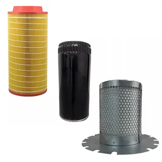 Filter Kit 1613-7408-00 1613-6105-00 1622-5693-00 for Atlas Copco GA-30P Air Screw Compressor