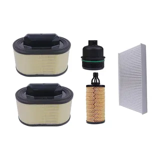 Filter Kit for Maserati Ghibli 2014-2012 Levante 2017-2022 Quattroporte 2014-2020 3.0L 2979CC V6 Gas