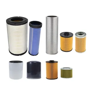 Filter Kit L4286128 L4286130 for Isuzu Engine 4HK1 Hitachi Crane SCX550-3