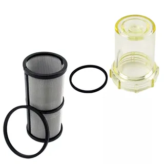 Filter Kit With Bowl Gasket 10-0494 10-0378 for Thermo King Fuel Pump 41-7059 TriPac APU Precedent