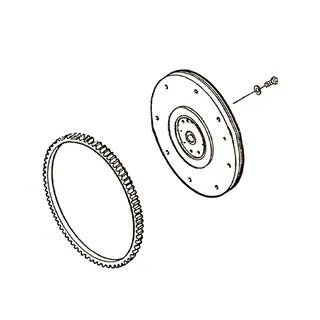 Flywheel 3912694 for Cummins Engine 6C ISL ISC QSL9