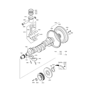 Flywheel Gear Ring 65.02310-0011B for Doosan Daewoo Komatsu Excavator SOLAR 280LC-III 330-III 330LC-V 400LC-V