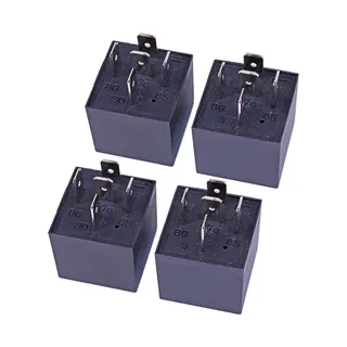 4 Pcs 12V Relay Switch 6679820 for Bobcat Loader T110 T140 T180 T200 T250 T300 T320 T450 T550 T590 T595 T630 T650 T750 T770 T870 MT50 MT55 MT85