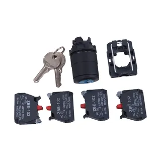 Ignition Switch Key Kit 122517GT for Genie Boom Lift S-100 S-100HD S-105 S-120 S-120HD S-125 S-3200 S-3800