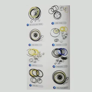 For HB10G Hammer Breaker Cylinder Seal Kit