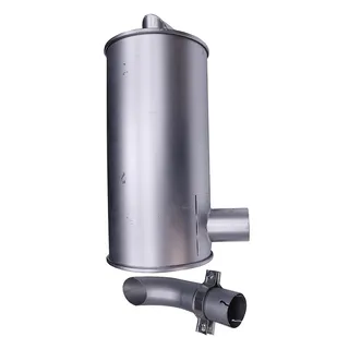 Muffler Silencer 4255658 4649870 for Isuzu Engine 4BG1 Hitachi Excavator EX120-2 EX120-3 EX100WD-2 EX100WD-3