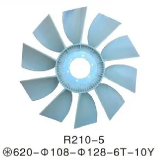 For Hyundai Excavator R210-5 Fan Blade