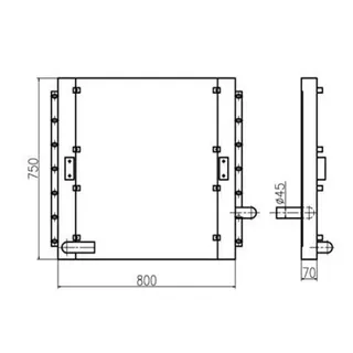 For Hyundai Excavator R210-5 Hydraulic Oil Cooler