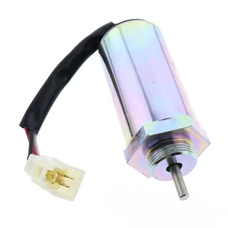 12V Fuel Shutoff Solenoid 8973295680 for Isuzu Engine 3LA1 3LB1 3LD1 3LD2 4LB1 4LE1 4LE2 Truck PA XD XV