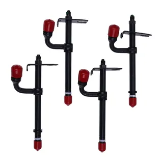 4Pcs Fuel Injector AR89564 for John Deere 4180 4202 4219 4239 Engine 350B 400G 450 450B 450C 450D 450G 455G 550G 555G 650G 70 70D 290D 380 480 480A 480B 480C 482C JD380 JD480