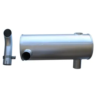 Muffler Silencer 2427R721 for Kobelco Excavator SK120LC SK120 SK150LC K120-3 SK120LC-3 SK150LC-3 MD140C