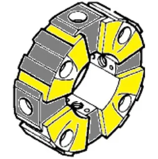 For Kobelco Excavator SK220 MARK III SK220 MARK IV Coupling Assy 2418R219S1