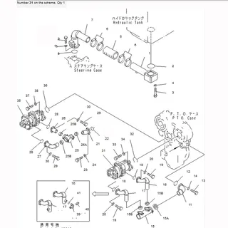 For Komatsu Bulldozer D575A-2 Hydraulic Pump 705-51-42070
