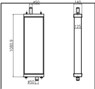 For Komatsu Excavator Bulldozer D65 Water Tank Radiator Core ASS'Y