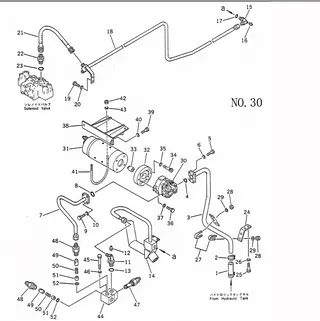 For Komatsu Excavator PC10-1 Hydraulic Pump 705-11-21010