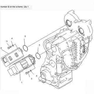 For Komatsu Wheel Loader WA480-5 WA480-5L Hydraulic Pump 705-51-30590