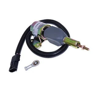 For Komatsu Fuel Shutoff Solenoid 6735-81-9160 24V
