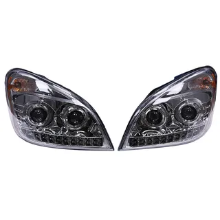 For Freightliner Cascadia 113 Left&Right LED Headlight Pair Set A06-51907-006  A06-51907-007 2008-2018