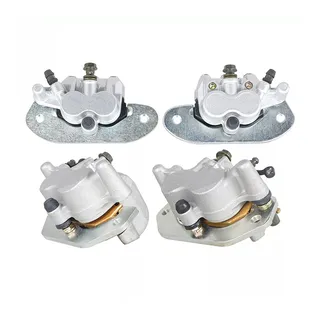 Front & Rear Brake Caliper Set for Yamaha UTV YXE70 YXE85 Wolverine Viking EPS