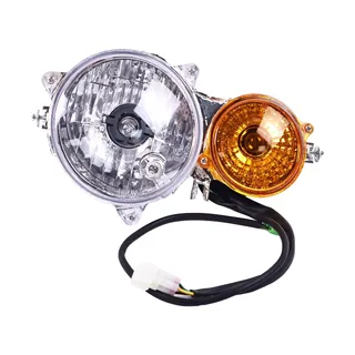 Left Side Front Round Head Light 35160-115-0000 35110-055-0000 for Hisun 400 500 YardSport YS400 Massimo MSU400 UTV