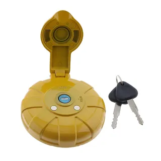 Fuel Cap with 2 Keys VOE14639653 for Volvo Excavator EC120D EC170D EC200D EC210D EC220D EC340D EC350D EC380D EC750D