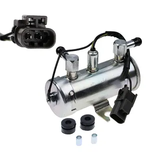 24V Electric Fuel Feed Pump KHH11880 KHR30380 KHR12840 for Isuzu 4HK1 6HK1 Case CX130B CX160B CX160C CX210B CX240B CX250C CX290B CX300C CX330 CX350B CX470C CX80