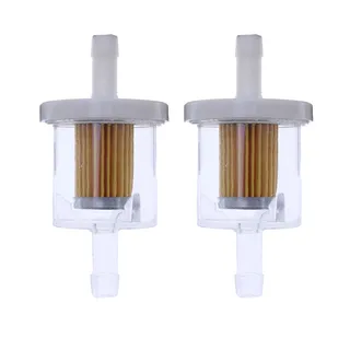 2 Pcs Fuel Filter 49019-0027 49019-7001 49019-0014 for Kawasaki Engine FH381V FH430V FR541V FR600 FR651 FR691 FR730 FX600V FX751V