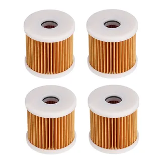 4 Pieces Fuel Filter Water Separator 90794?46871?00 for Honda Yamaha Outboard Engine