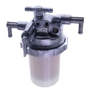 Fuel Filter Assembly YM119833-55621 YM119833-55620 for Komatsu Engine 3D78AE-3A 3D82AE-3C 3D82E-3B Excavator PC10-7 PC30FR-1 PC30FR-2