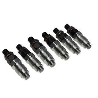 6 Fuel Injectors 23600-17050 093500-5810 for Toyota Engine 1HZ Vehicle Coaster Land Cruiser