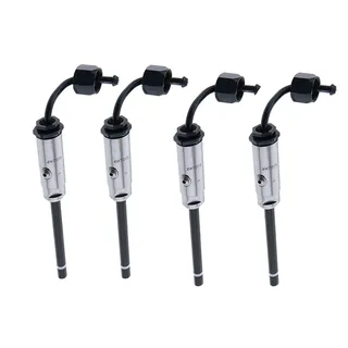 4Pcs Fuel Injector Pencil Nozzle 4W7015 0R3419 for Caterpillar CAT 215B E180 931B 931C 935B 935C 943 953 Engine 3204