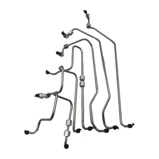 Fuel Injection Pipe Kit for Isuzu 6BG1T 6.5L Engine Hitachi EX200-5 ZX200 ZX210 John Deere 225CL 225CLC 210 270CLC Excavator
