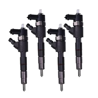 4 Fuel Injectors 0445110610 0445110451 32K6100010 32K6100011 for Mitsubishi Engine D04EG
