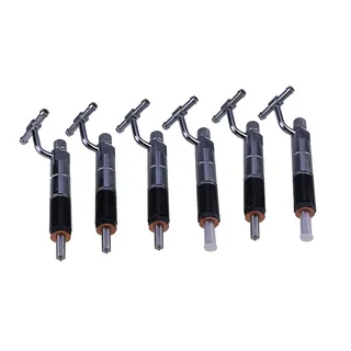 6 Fuel Injectors 107-3651 10R-7589 for Caterpillar CAT Engine 3046 Loader 933 933C Tractor D3C D4C