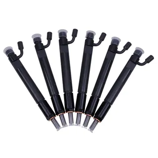 6Pcs Fuel Injector 4089277 3938431 for Cummins 6C8.3 ISC ISL Engine Hyundai HL760-9S Wheel Loader CASE 1850K New Holland DC180.B Dozer