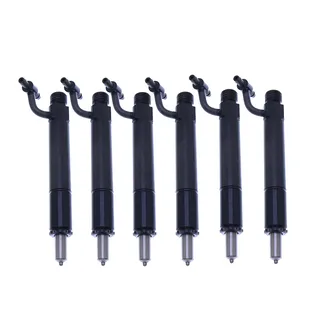 6PCS Fuel Injector 675967C91 for International Engine D414 D436 Farmall 966 1066 1086 1466 1486 1566 1586
