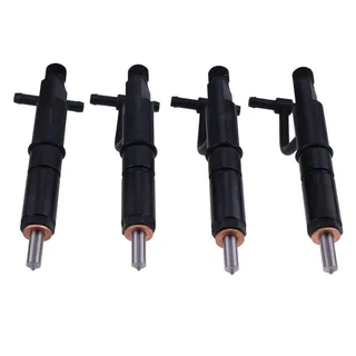 4Pcs Fuel Injector 8944422241 for Isuzu Engine 4JA1 4JB1 4JC1 Hitachi Excavator EX40 EX45 EX60UR
