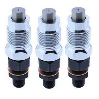 3Pcs Fuel Injector 6670465 for Kubota Engine D722 Bobcat Excavator E08 E10 E14 E16 319 321 323 324 418