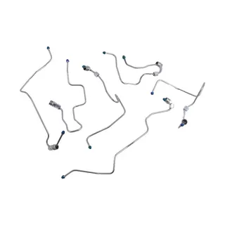 Fuel Injector Supply Line Set 3943765 3943767 for Cummins Engine 4B3.9 6B5.9 ISB QSB6.7 CASE CX210LR CX240 CX240LR CX290 Hyundai R290LC-7 Excavator
