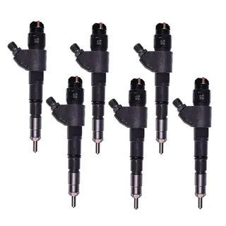 6 Pieces Fuel Injector VOE20798114 for Volvo Engine D5E D6D D7D D7E TAD750VE Excavator EC200D EC210D EC240C EC250D EC290C EC300D