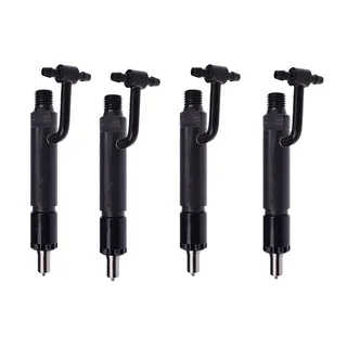 4Pcs Fuel Injector 729902-53100 for Yanmar 4TNE94 4TNE98 Komatsu 4D94E-1 4D98E-1 Engine