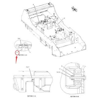 Fuel Level Sender 224-7782 for Caterpillar CAT 267B 277B 287B Loader 3034 Engine