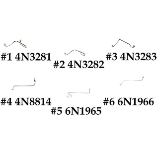 Fuel Line Kit 4N3281 4N3282 4N3283 4N3284 6N1965 6N1966 for Caterpillar CAT Engine 3306
