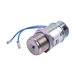 12V Fuel Shutoff Solenoid Valve 195-8411 229-5183?for Mitsubishi Engine K4N S3L2 S4L2 L3E Caterpillar CAT Excavator 305CR 304CR 303CR 302.5C 301.6C 301.8C