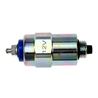 12V Fuel Shut Off Solenoid 6132416 for Ford 555C 655C 555D 655D 675D 545C 545D 555E 575D 575E 655E 675E 250C 260C 276V