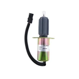 12V Fuel Shutoff Solenoid J921978 for CASE Tractor 7110 7120 7130 7140 7150