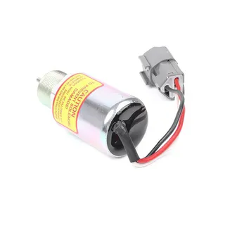 Fuel Shut Off Solenoid for Volvo Excavator EC15B EC25B EC13B EC35 EC30