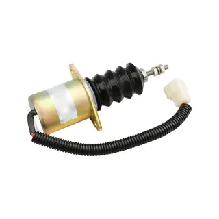 Fuel ShutOff Solenoid AM882277 12V For John Deere Compact Tractor 670 770 870 970 1070